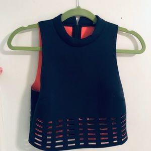 Navy Crop Top - Never Worn Before